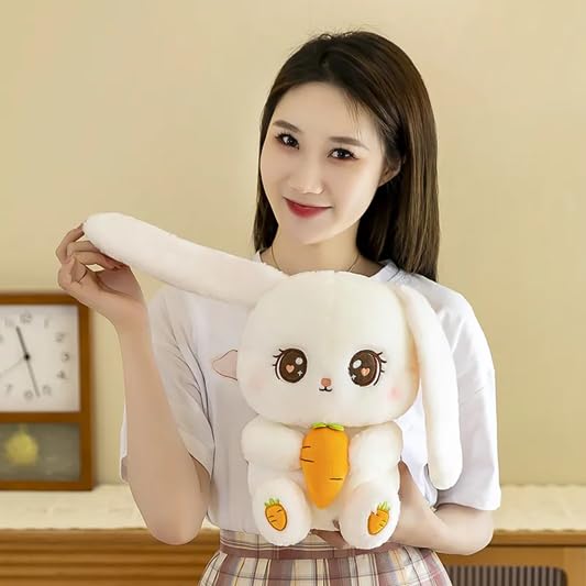 Image of SCOOBA Adorable pluffy Cloudy Rabbit Soft Toy 35cm (Rabbit)