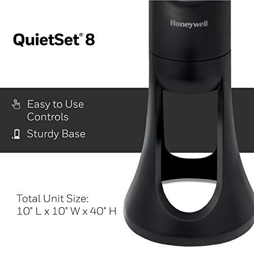 Honeywell QuietSet Whole Room Tower Fan-Black, HYF290B 7 Honeywell QuietSet Whole Room Tower Fan-Black, HYF290B - Image 5