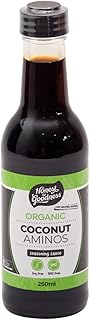 Honest to Goodness, Organic Coconut Aminos, 250 ml - Delicious Soy and Wheat-Free Alternative Seasoning Sauce. Made from H...