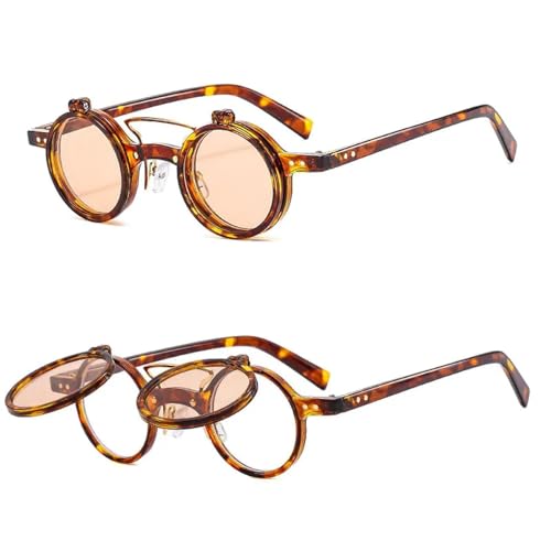 Lunettes de soleil rondes protégeant les yeux sensibles grâce aux verres UV400