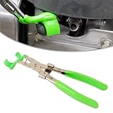 Gettimore Pinze Spark con 45 punte sfalsate e impugnature rivestite in vinile, rimozione ostinata per stivali scintillanti, struttura in acciaio, verde