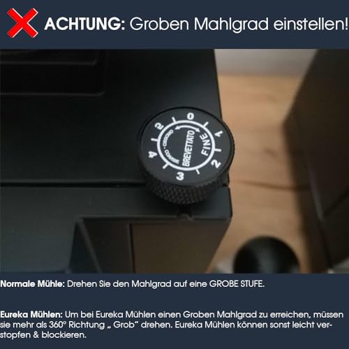 Kaffeemühlenreiniger - Mühlenreiniger - Mahlwerk Reiniger - Organisch - 500g - 100% Food Safe -Natural Grind - zum entfernen von Kaffeerückständen - JoeFrex