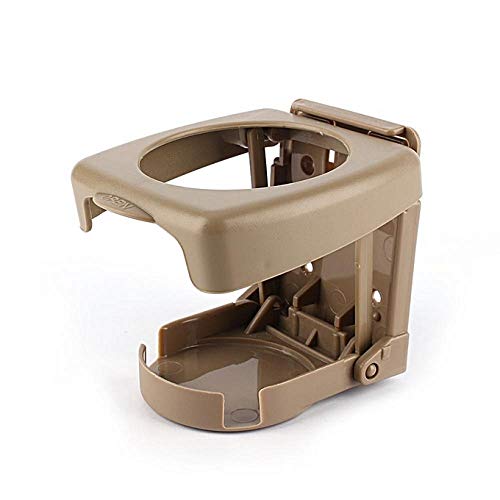 Image of Oshotto Folable Multifunctional Bottle /Cup /Glass /Drink Holder Compatible with Maruti Suzuki Eeco /Versa (Beige) - 1 Piece