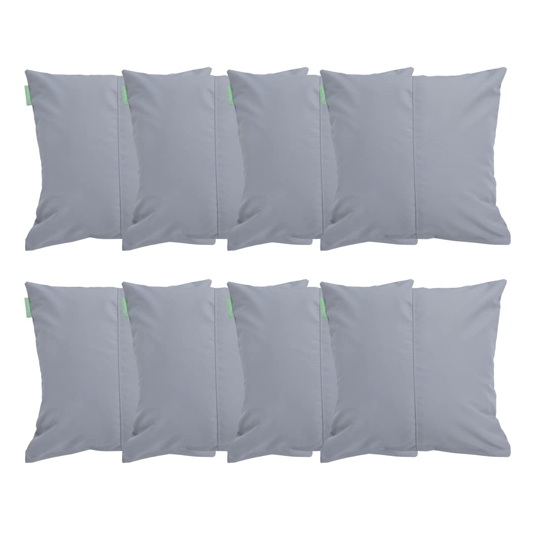 Gardenista Large Garden Scatter Cushion | Water Resistant Hollowfibre Filled Outdoor Seating Furniture Pillow | Great for Patio Rattan Chairs | Comfy & Lightweight (2, Grey) — view 41