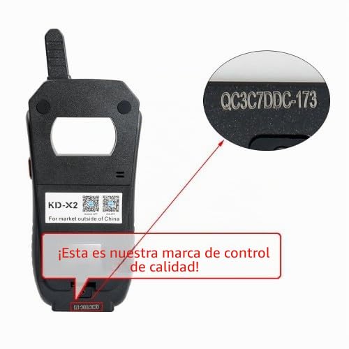 KEYDIY KD-X2 - Dispositivo de clonación de generador y transpondedor remoto con función de copia de transpondedor de 96 bits 48