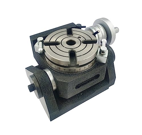 Buyohlic HV4 110 mm Tilting Indexing Milling Rotary Indexing Table 4 Slot