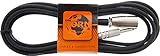 KORN Kabel XLR male/Klinke 6,3 mm mono 3m
