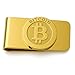 Produktbild Fa.Wessel Bitcoin Geldscheinklammer Edelstahl vergoldet. Edel und elegant für Männer mit Stil und Klasse | Geldklammer | Money Clip | Geldclip | BTC | Crypto
