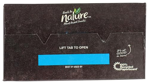 Image of Back to Nature Cracked Black Pepper Whole Wheat Crackers - Dairy Free, Non-GMO, Made with Whole Grain Wheat & Sea Salt, Delicious & Quality Snacks, 8.5 Ounce