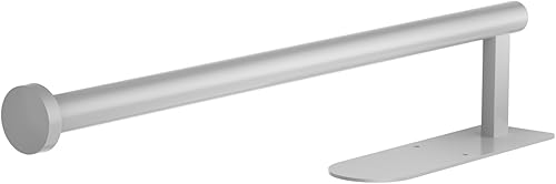 Miniatura 8 de Soporte para toallas de papel, autoadhesivo o montaje con tornillo, soporte para toallas de papel de montaje en pared, soporte para toallas de papel