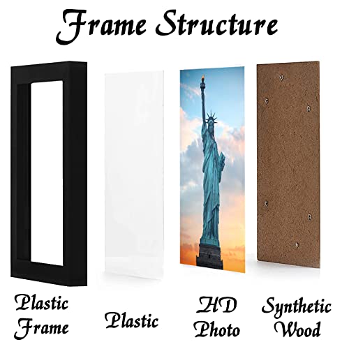 Omaigar 11X14 Picture Frame For 11By14 Poster Photo Canvas Certificate Black High Transparent Photo Frame Wall Desktop Horizontal Vertical 11 X 14 #TOP1
