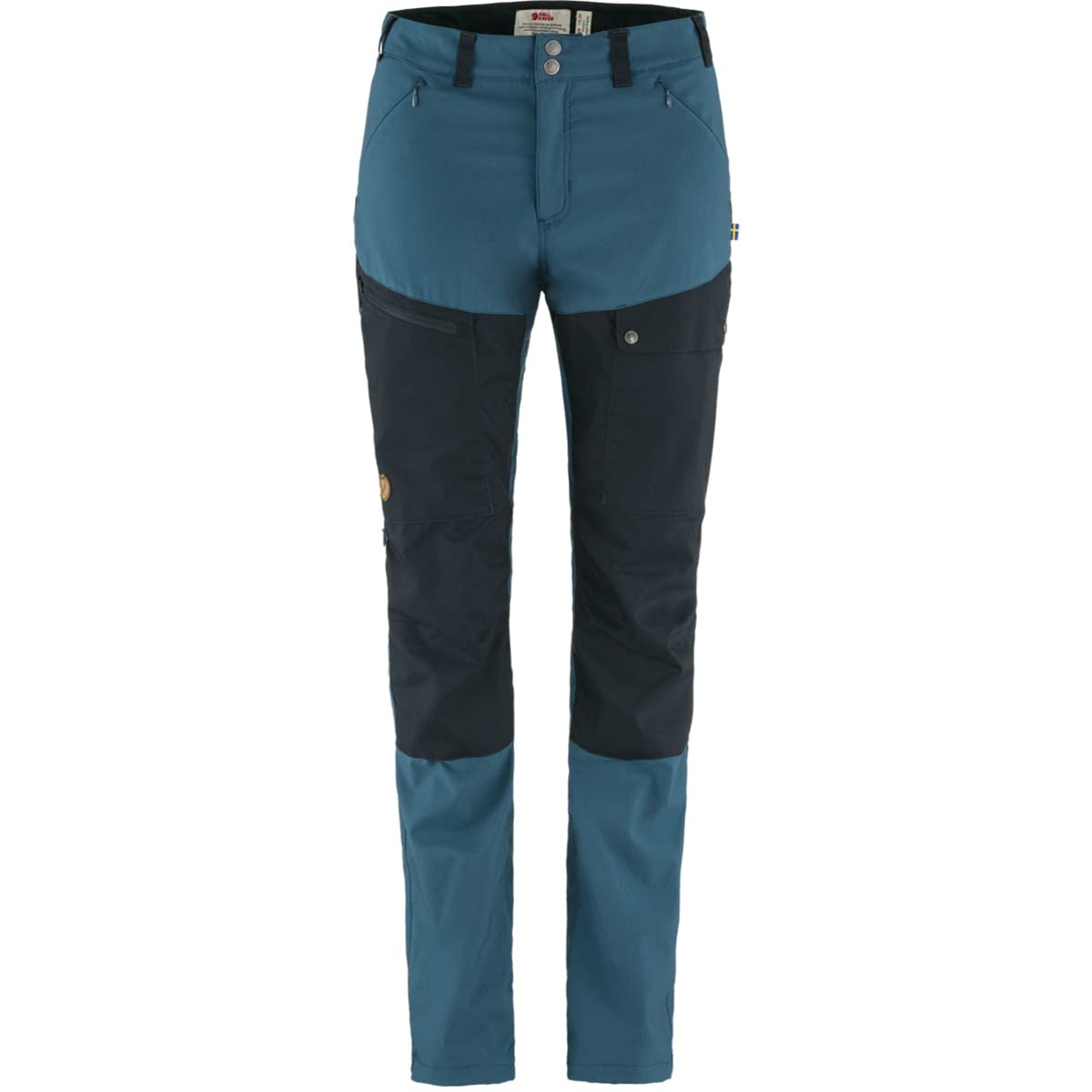 Fjallraven 89827S-534-555 Abisko Midsummer TRS W Short Shorts Women's Indigo Blue-Dark Navy Size 46