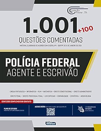 PASSE JÁ – 1001 POLÍCIA FEDERAL: Agente e Escrivão