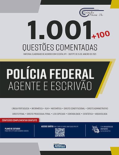 1.001 Questões Comentadas - Polícia Federal: Agente e Escrivão