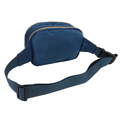 Pongnas Riñonera de Tela Oxford Royalblue de Moda con Gran Capacidad para Correr, Hacer Senderismo y Viajar (Blue)