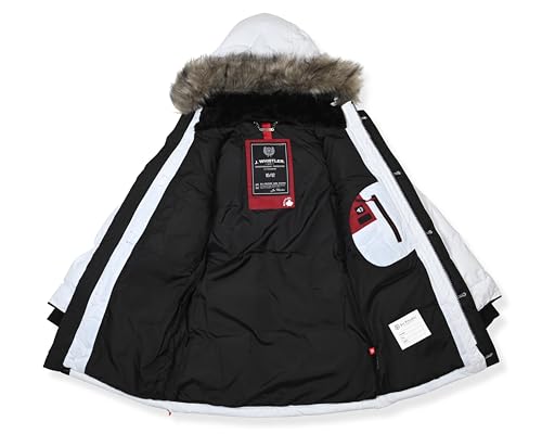 Image of Base Camp Parka Puffer for Boys Heavy Puffer Winter Jacket with Hood and Removable Faux Fur