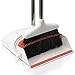 Primica Broom and Dustpan Set - Self-Cleaning Broom Bristles - Ideal Kitchen, Home and Lobby Broom and Dustpan Combo - Premium Brush, Wisp and Dust Cleaner
