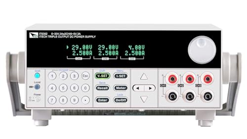 Image of ITECH IT6332A 30V /6A /180W, 30V /6A /180W, 5V /3A /15W Triple Output Programmable DC Power Supply 375W Total Power Linear DC Bench Power Supply
