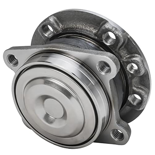 Image of Detroit Axle - FWD Rear 2pc Wheel Bearing Hubs for 2015-2017 Chrysler 200, 2014-2022 Jeep Cherokee, 2 Wheel Bearing and Hubs Assembly 2016 Replacement
