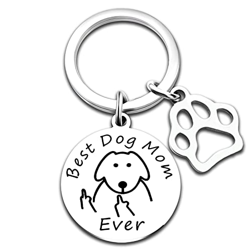 Davrock Dog Mom Gifts for Women Dog Keychains for Women Gift for Mom Gift for Dogs Owners Mothers...
