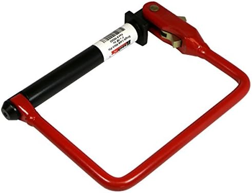 RanchEx 102252 Single Lock Hitch Pin - Quick Release, 7/8" Pin Diameter, 6" Usable Length, Red