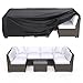 Produktbild BROSYDA Abdeckung Gartenmöbel Winterfest (242x162x100cm), Wasserdicht, 600D Polyester Oxford, Anti-UV, Abdeckplane für Garten Sofa Staubdicht Outdoor, Tisch, Stühle