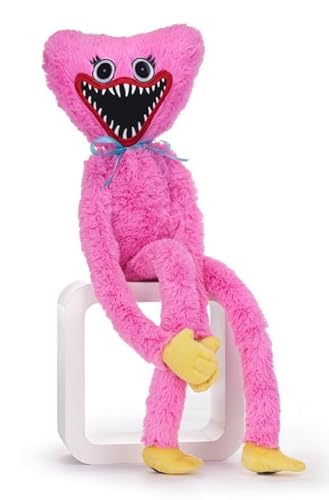 UKToyworld Poppy Playtime Kissy Miss Soft Toy 21inch Pink Huggy Kissy Horror Plush