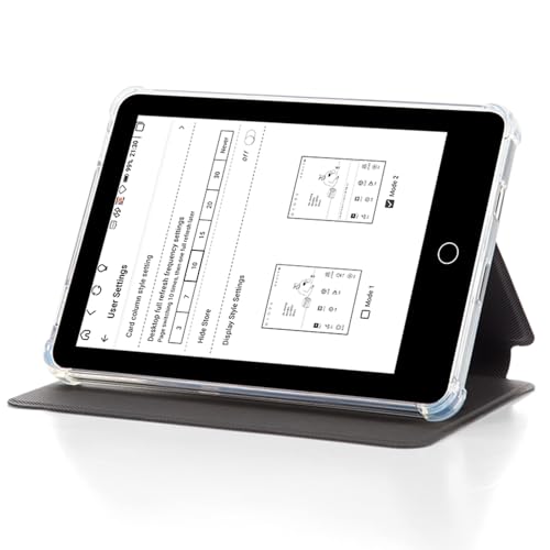 Wisoqu E Book Reader, 6 Inch Portable E Book Reader, E Reader Devices with 300DPI Clear Screen, 4+64GB Storage, Built in Reading Light, Digital Book Read for School, Travel, Outdoor (Black)