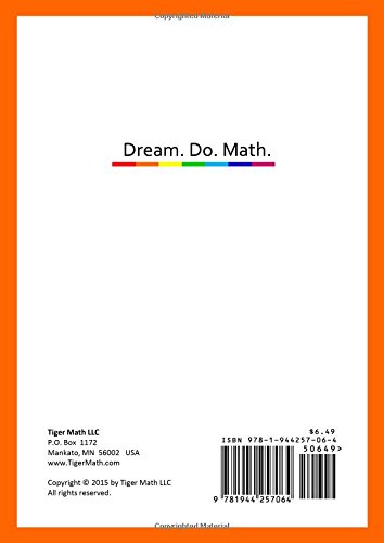 Tiger Math Level B - 2 for Grade 1 (Self-guided Math Tutoring Series - Elementary Math Workbook) - Image 2