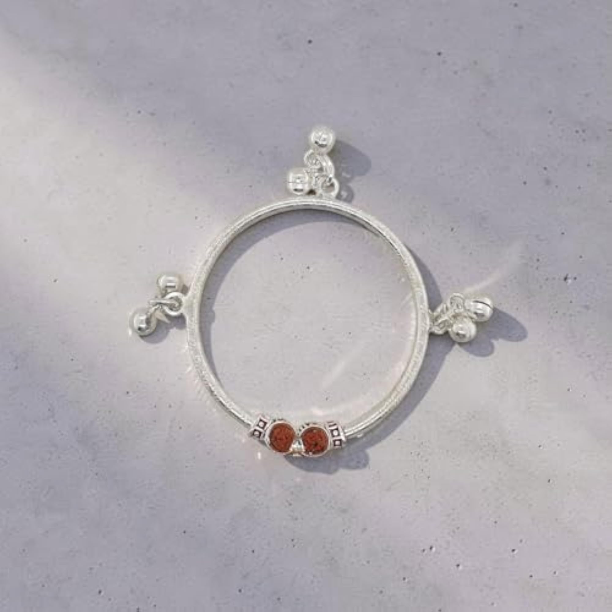 925 Silver Baby Kada/Bangles for 1 Year to 2 Years