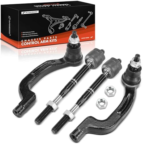 A-Premium Set of 4, Front Inner & Outer Tie Rod End Kit, Compatible with Mercedes-Benz CLA250 2014-2019, GLA250 2015-2020, CLA45 AMG 2014-2019, GLA45 AMG, B250e, B Electric Drive & Infiniti QX30