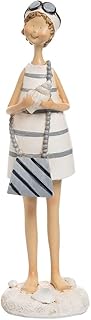 Beachcombers B22643 Vintage Girl with Purse Figurine, 9.25-inch Height, Resin