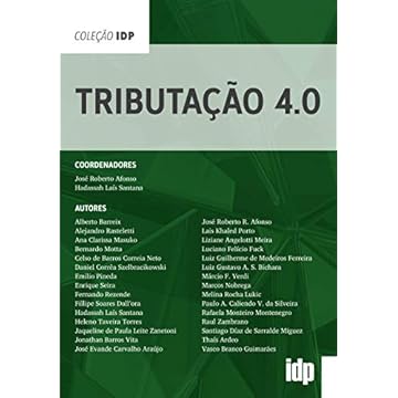 Capa do livro Tributação 4.0