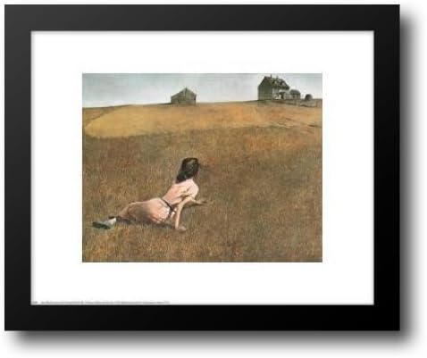 Christina's World 24x20 Framed Art Print by Wyeth, Andrew