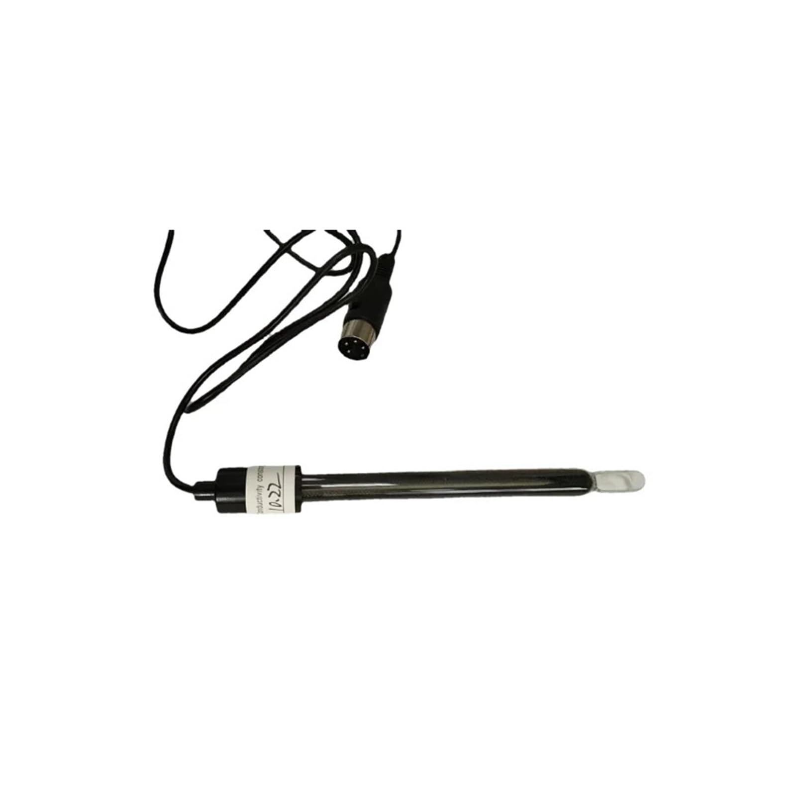 Sonda de conductividad con conector Mini Din 4 PIN Sensor de salinidad Electrodo Constante de celda: 10