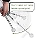 Retractable Golf Swing Training Aid, Golf Grip Trainer & Golf Swing Trainer for Warm-up, Left-Handed Golf Club for Indoor Practice, Golf Accessories - Strength & Tempo Training for Chipping Hitting