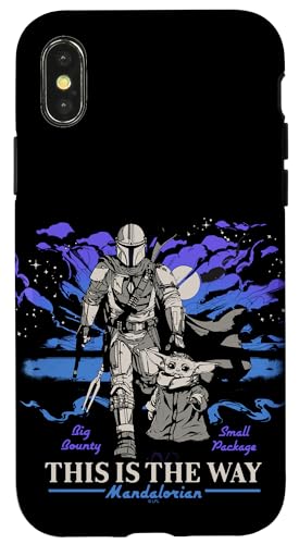 Protection iPhone X/XS Star Wars The Mandalorian antichoc et robuste