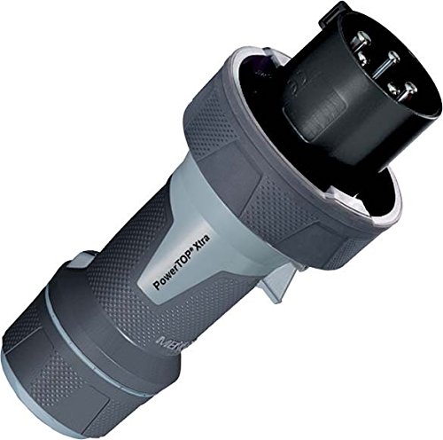 Prise mâle Mennekes 13213 fiche PowerTop Xtra pour câbles industriels