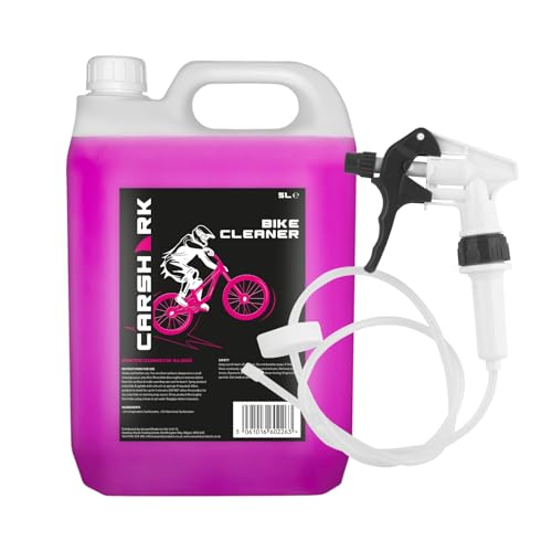 CARSHARK Bike Cleaner 5 Litre with Long Hose Trigger Suitable for All Types of Bikes
