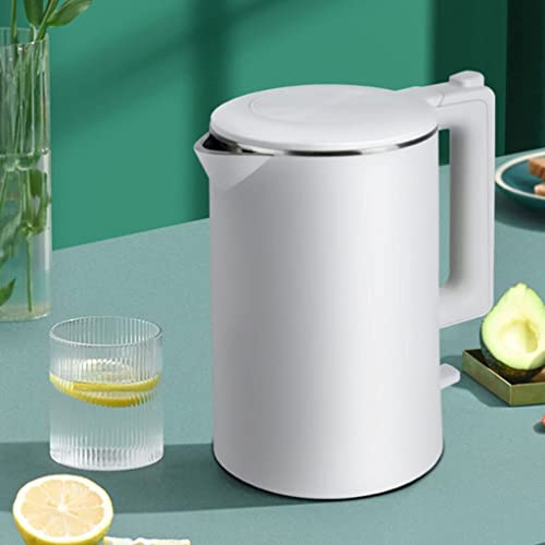 Hervidor Eléctrico Capacidad 1.7 L Doble Capa Blanco miniatura 7