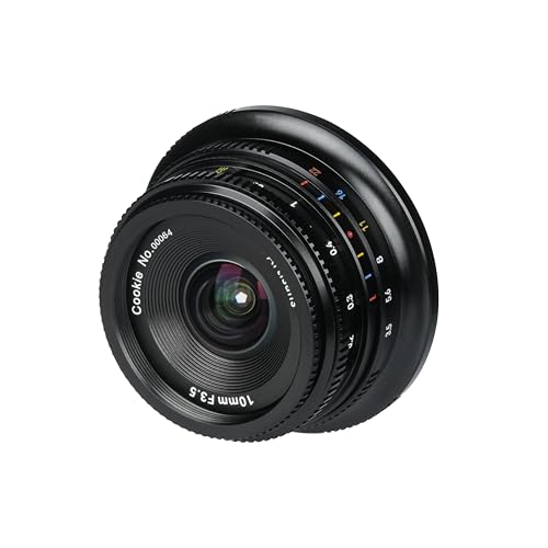 7artisans Objetivo gran angular de 10 mm F3.5 APS-C, montura Z, enfoque manual, lente de ángulo ancho compatible con cámara Nikon Z Mount