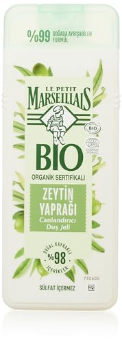 Le Petit Marseillais Gel de ducha refrescante de hoja de olivo orgánico, 250 ml
