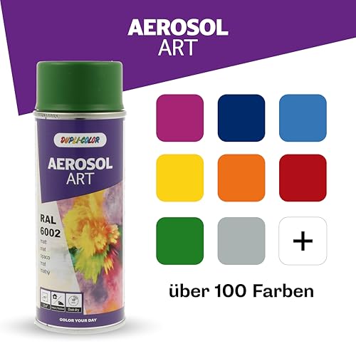 DUPLI-COLOR AEROSOL ART RAL 6002 Laubgrün matt 400 ml - Sprühfarbe – Ansicht 5