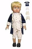 Colonial Boy`s Outfit 4pc for 18-Inch Dolls | Premium Quality & Trendy Design | Dolls Clothes