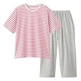COMME CI COMME CA コムシコムサ ルームウェア 綿混 【5分袖・7分丈】 オールシーズン やわらか天竺素材 レディース MF7225