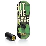 Set aus Brett und Roller Trickboard Classic Hit the Wave Balance Board Balance Trainer