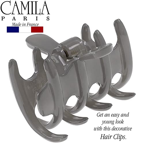 Pinza para cabello Camila Paris CP3499 Gris miniatura 4