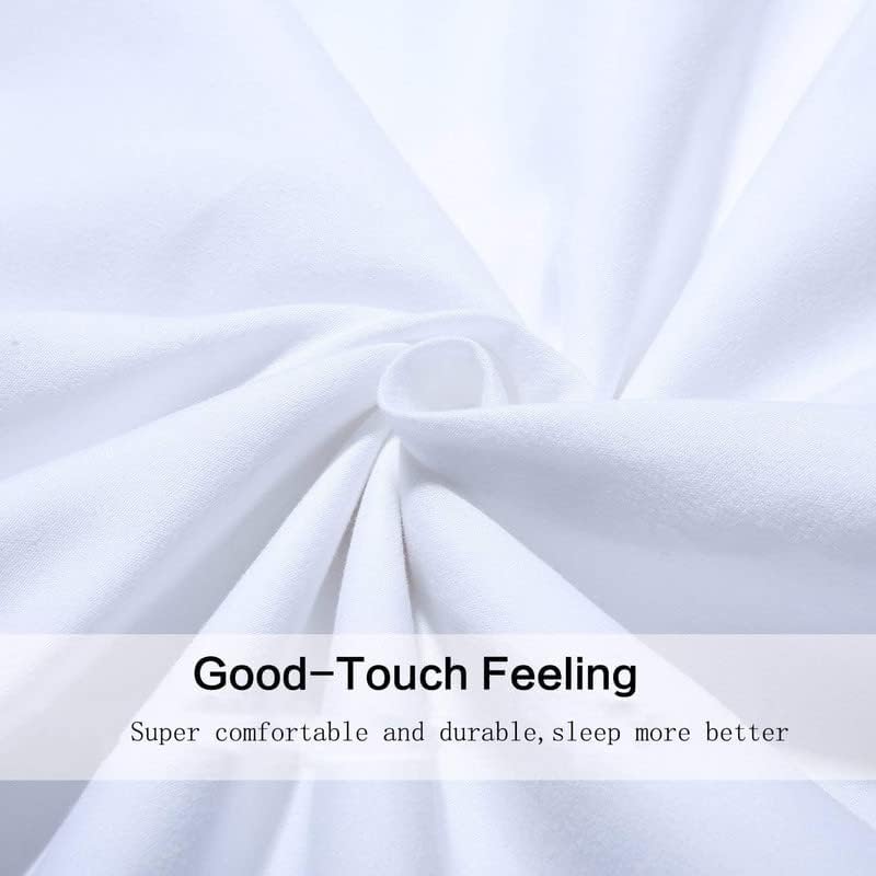 Miniatura 8 de Sábana de algodón egipcio sólido de 800 hilos, color gris oscuro, lujosa, suave y sedosa, resistente a las arrugas a la decoloración, fácil cuidado,
