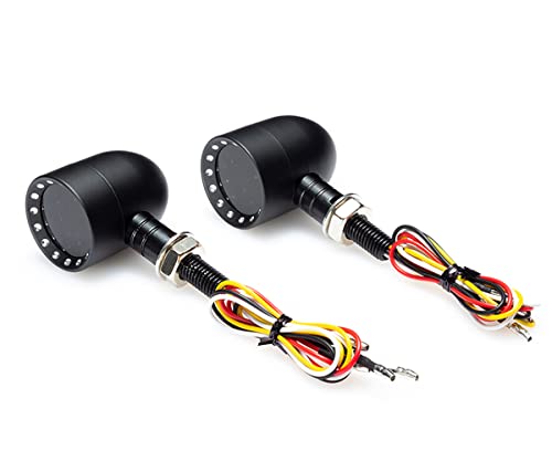 Alchemy Parts Moto Clignotant LED Feux Stop Feux Integré Pour Personnalisé Chopper Paire