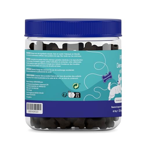 PupGrade Démangeaisons et Allergies pour Chiens – Santé Peau & Soutien Immunitaire avec Huile de Saumon Atlantique – Aide Anti-Démangeaisons – 30 Friandises Molles – Image 3